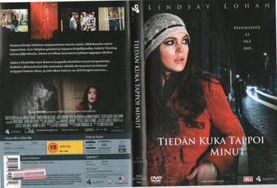 tiedän kuka tappoi minut (4 922) k -FI- DVD suomik. lindsay