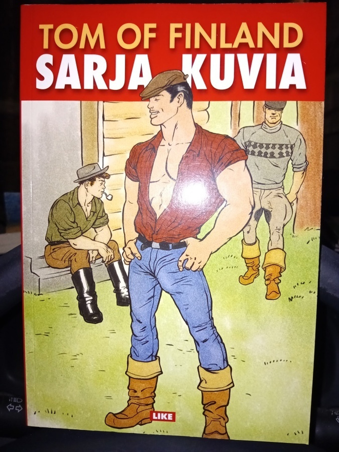 TOM OF FINLAND  - SARJAKUVIA ( SIS POSTIKULU  )