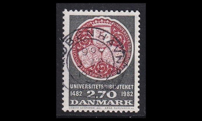 Tanska 766 o Yliopistonkirjasto 500v (1982)