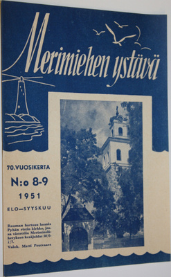 Merimiehen ystävä nro 8-9/1951: Suomen merimieslähetystoi...