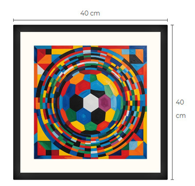 Uusi uniikki abstrakti art print taulu 40 cm x 40 cm