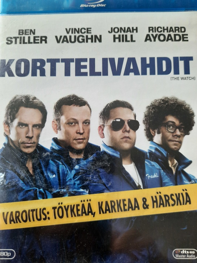 KORTTELIVAHDIT  BLU-RAY