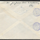 Postil. - Yl.m. 2+3,50 (LAPE 263+265) Åbo 8.9.1944 + sens. - pikkukuva 2
