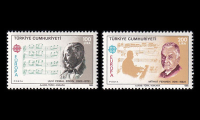 Turkki 2706-7 ** Europa musiikkivuosi (1985)