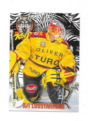 1998-99 CardSet #142 Ari Luostarinen Kalpa MV