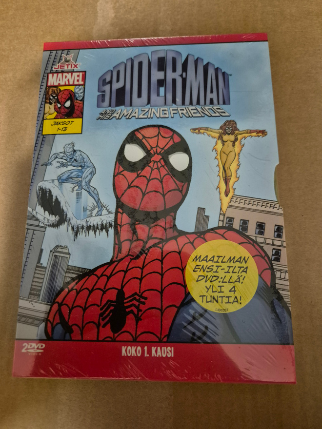 Spider-Man and His Amazing Friends dvd