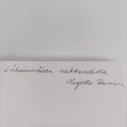 Marjatta Kuusinen : Takana elämä eletty (signeerattu) - pikkukuva 3