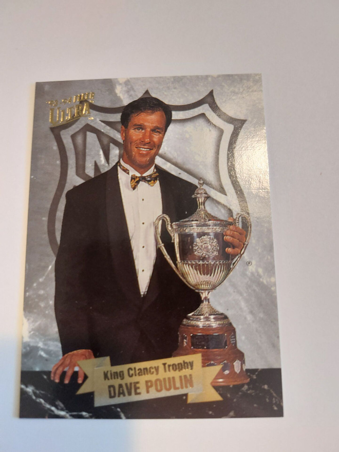 1993-94 Ultra Award Winners #5 Dave Poulin