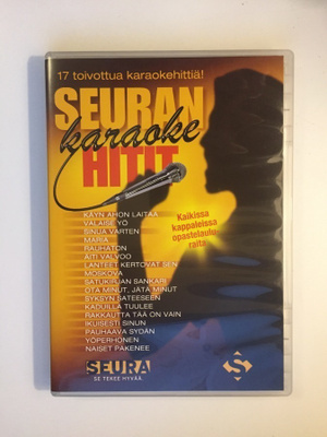 SEURAN KARAOKE HITIT - 17 Toivottua karaokehittiä [DVD]