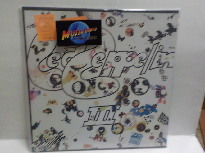 LED ZEPPELIN - III   rare ISRAEL 2008 press  EX+/EX+ LP RED