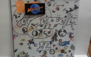 LED ZEPPELIN - III   rare ISRAEL 2008 press  EX+/EX+ LP RED