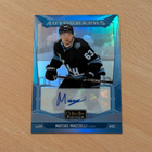 2024-25 OPC Platinum Matias Maccelli Blue Rainbow Auto - pikkukuva 1