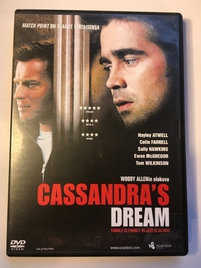 CASSANDRA'S DREAM, DVD, Allen, Farrell, Hawkins