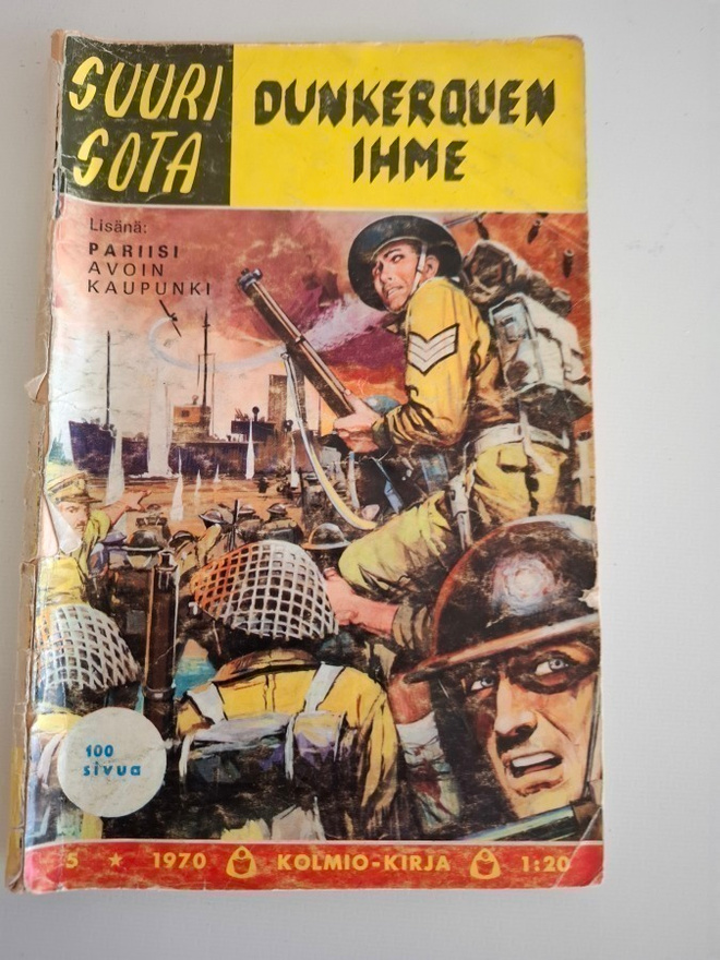 Dunkerquen ihme - Kolmio-Kirjan sarjakuva lehti 1970