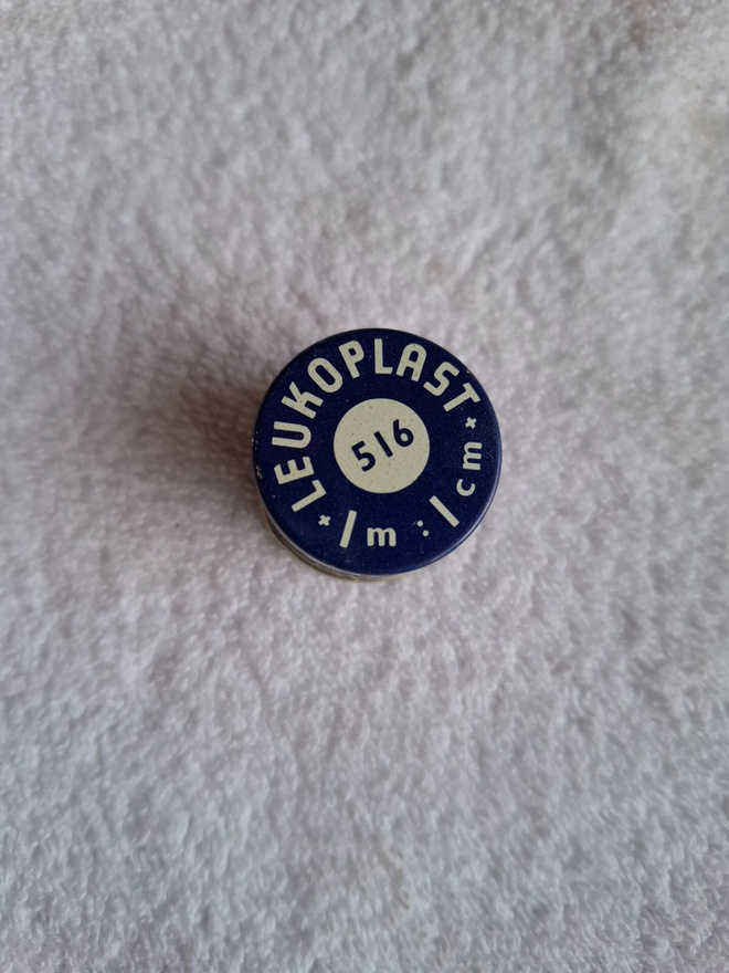 Leukoplast vintage laastaripurkki