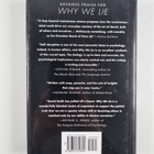 David Livingston Smith : Why we lie : the evolutionary ro... - pikkukuva 2
