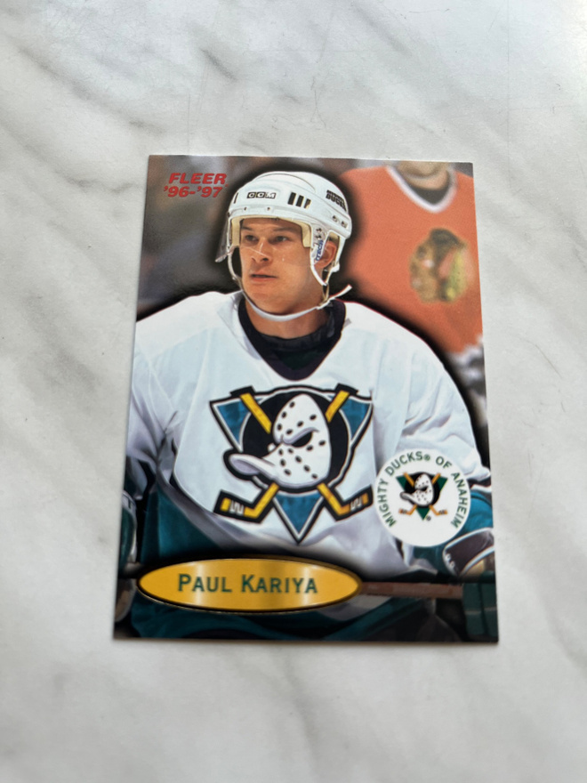 1996-97 Fleer Paul Kariya #2
