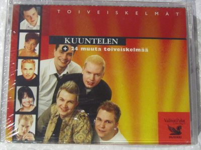 Kokoelma • Kuuntelen+24 Muuta Toiveiskelmää Tupla C-Kasetti