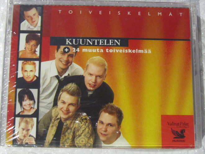 Kokoelma • Kuuntelen+24 Muuta Toiveiskelmää Tupla C-Kasetti