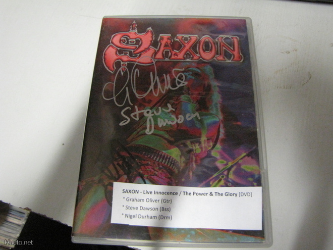 SAXON-LIVE INNOCENCE / POWER & GLORY DVD KOLMELLA NIMMARILLA