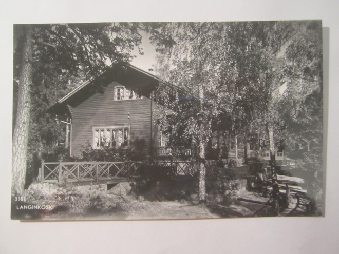 VANHA Postikortti Kotka 1950-l Alkup.Mallikappale