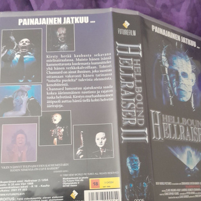 Hellraiser 2 vhs