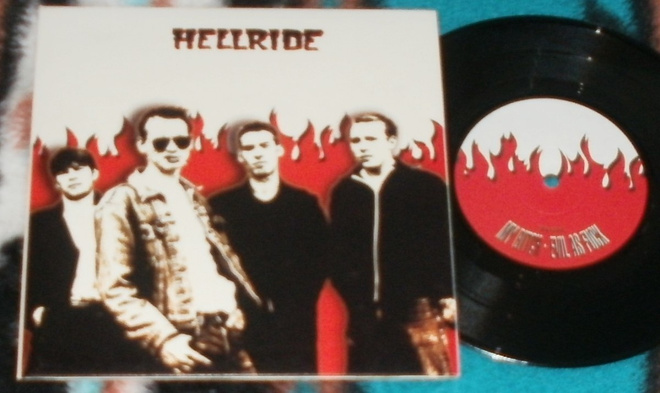 HELLRIDE  Headin' For Hell ~ 7"EP Norway Garage Rock
