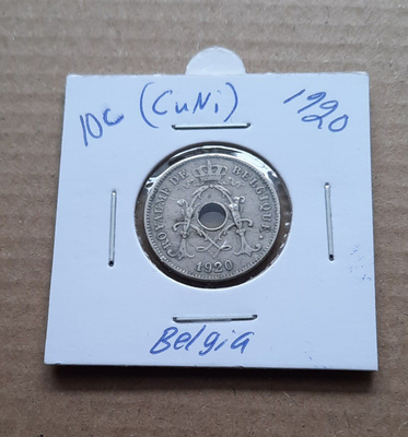 Belgia 10c (CuNi), 1920