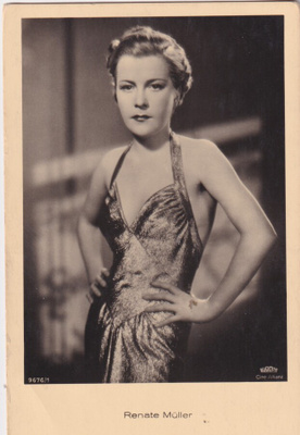 Renate Muller , filmitähti, star , e142