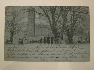 VANHA Postikortti Eesti Viro Tallinna Tallinn 1899