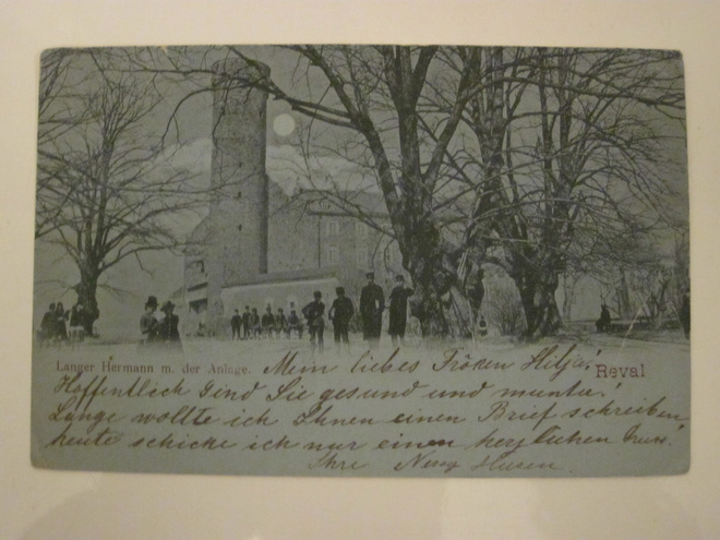 VANHA Postikortti Eesti Viro Tallinna Tallinn 1899