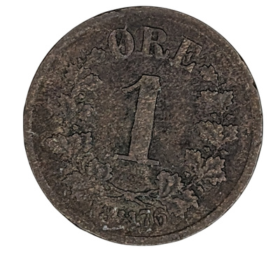 Norja 1 Öre 1876