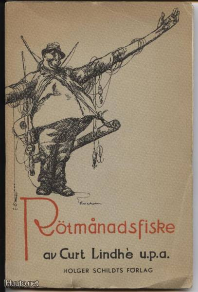 Curt Lindhé: Rötmånadsfiske nid. 1.p 1949 Helsinki