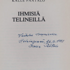 Kalle Päätalo : Ihmisiä telineillä (signeerattu, tekijän ... - pikkukuva 3