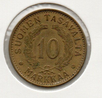 10 Markkaa  1937