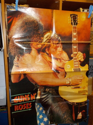 GUNS N' ROSES FOLD-OUT JULISTE