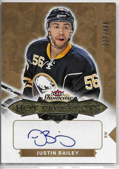 2016-17 Fleer Showcase - Hot Prospects Autos - 2,50 € / kpl
