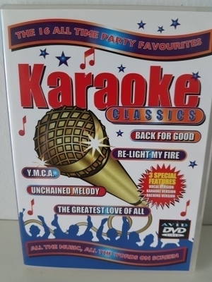 Karaoke Classics The 16 All Time Party Favourites DVD