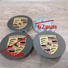 Porsche vannekeskiöt – Kulta-Harmaa – 75mm (4kpl sarja) - pikkukuva 3