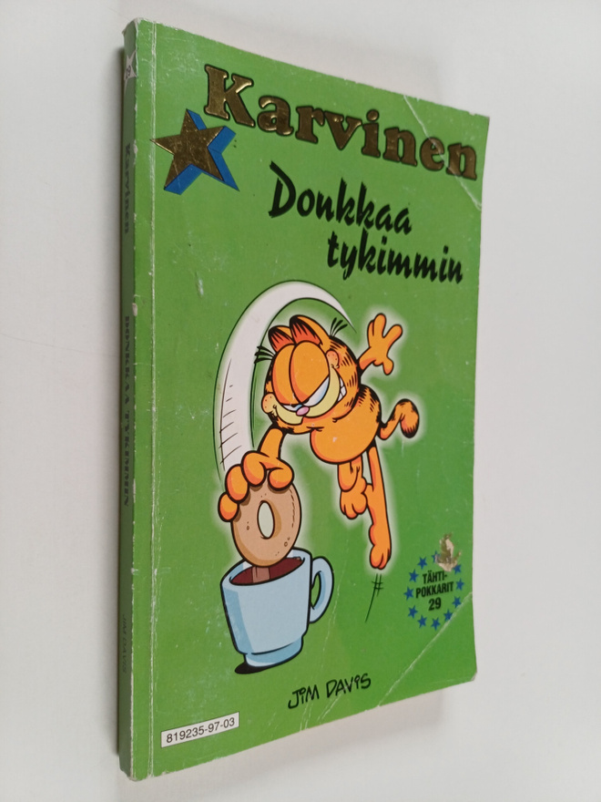 Jim Davis : Karvinen donkkaa tykimmin