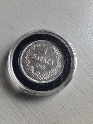 1 Markka 1908 kl 7