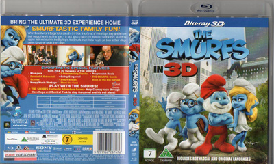 Smurffit	(23 020)	k	-FI-	BLU-RAY				2011	3d / 2d,