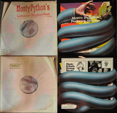 2 kpl Monty Python levyjä