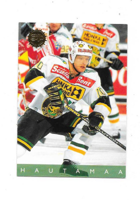 1995-96 SISU #41 Juha Hautamaa Ilves