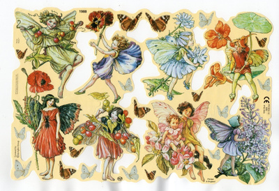 KIILTOKUVA °°KUKKAKEIJUT°° / Flower Fairies...MLP1988