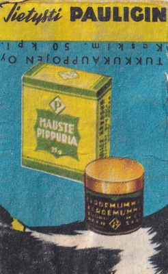 Tietysti Pauligin, Mauste pippuria ,        s89
