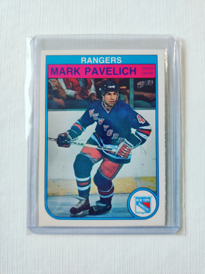 82-83 Opc - Mark Pavelich RC