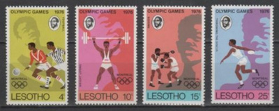 (S0369) LESOTHO, 1976 (Summer Olympic Games, Montreal) MNH**