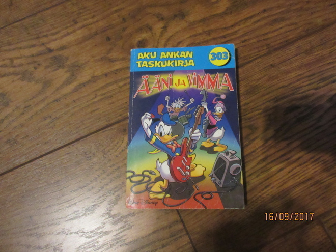 Aku Ankan taskukirja 303 - Ääni ja vimma (1.Painos)