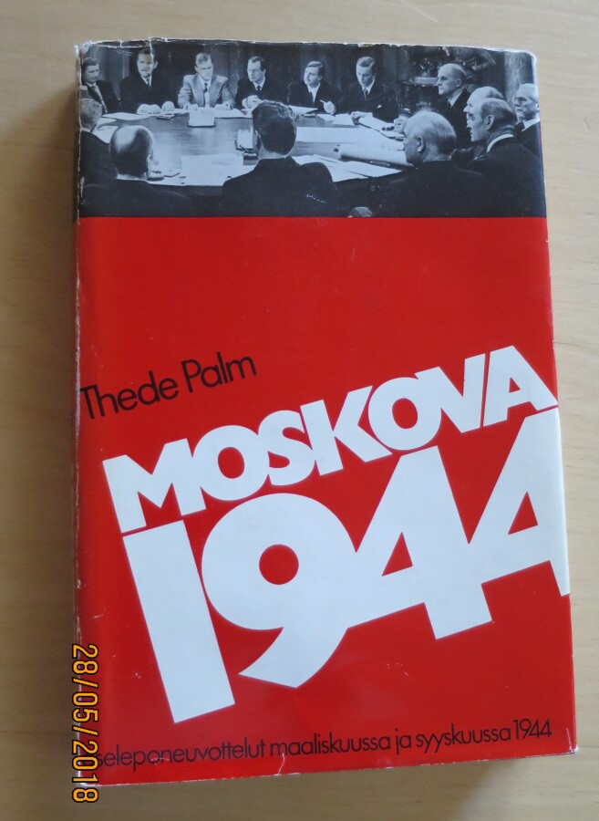 Thede Palm, Moskova :aseleponeuvottelut 1944